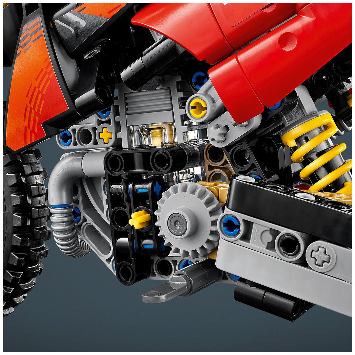 LEGO Technic Ducati Desmo450 MX Factory Motorcycle 42238