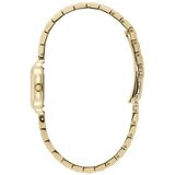 Olivia Burton Grosvenor Mini Ionic Plated Thin Gold Steel Ivory Dial Ladies Watch 24000257