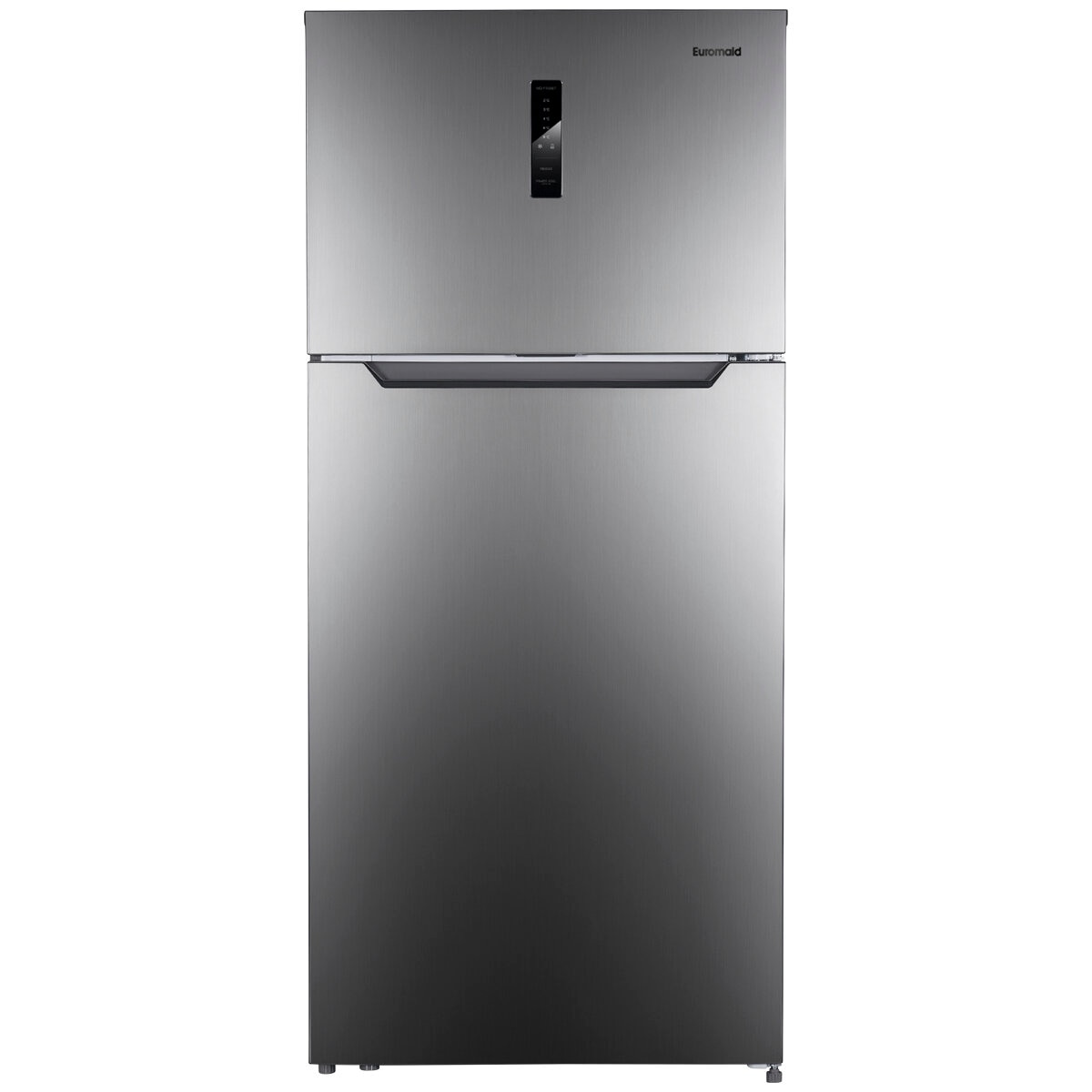 Euromaid 512L Top Mount Fridge Grey ETM512BKS