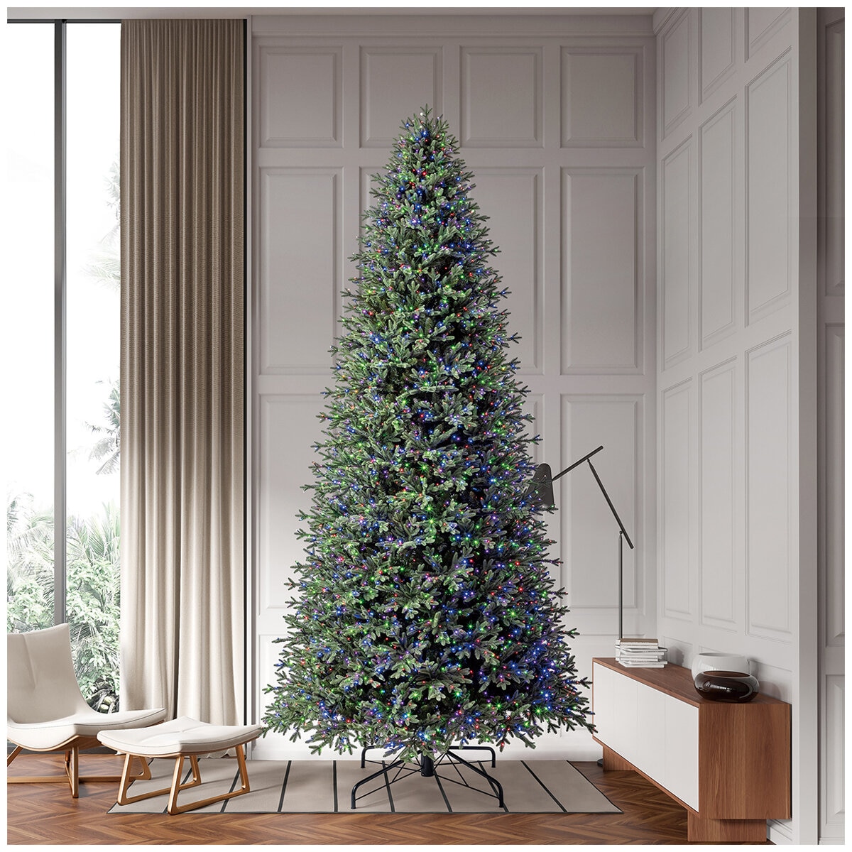 Pre-Lit Aspen Artificial Christmas Tree 3.66M