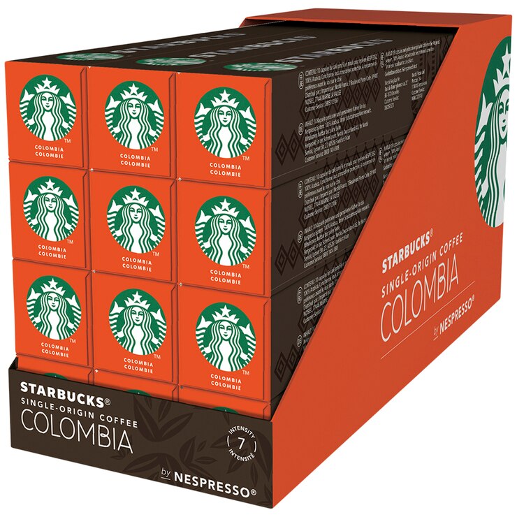 Starbucks by Nespresso Single Origin Colombia Coffee Capsules 120 pack
