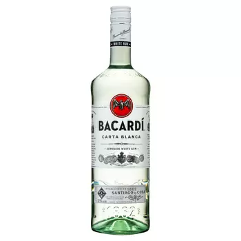 Bacardi Carta Blanca Superior White Rum 1L