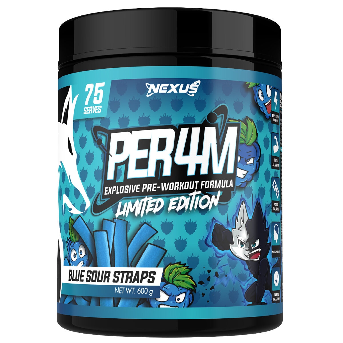 Nexus Per4m Pre-Workout 600g