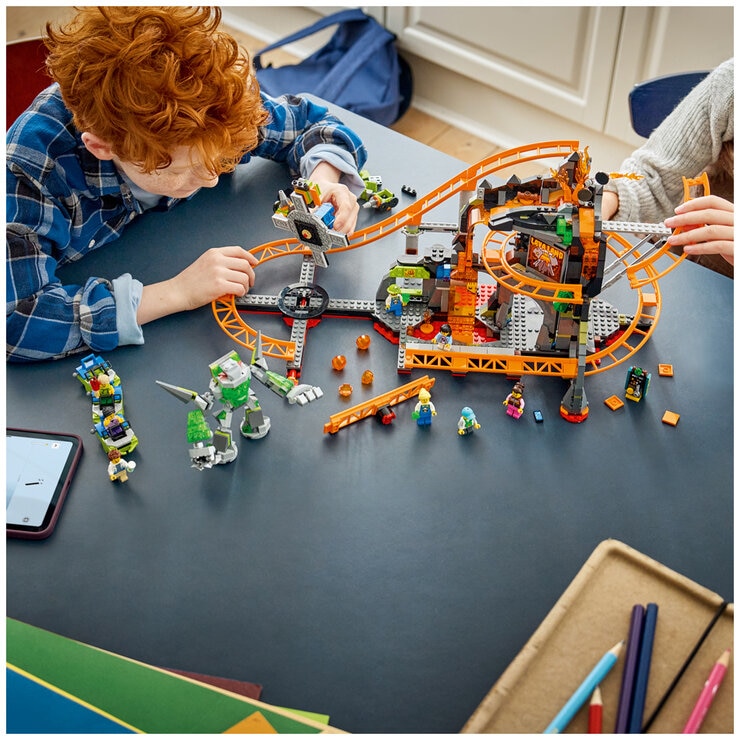 LEGO City Lava Land Roller Coaster Park Building Set 60501 LEGO City Lava Land Roller Coaster Park Building Set 60501
