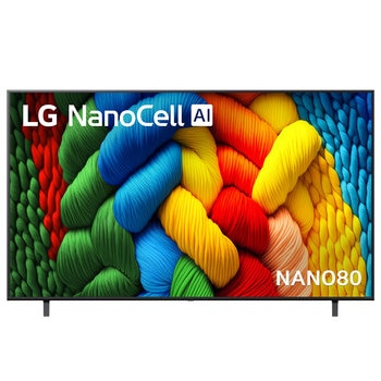 LG 75 Inch NANO80A AI LED UHD 4K Smart TV 75NANO80ASA