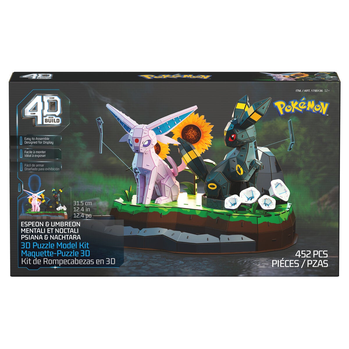 4D Build Espeon & Umbreon 3D Puzzle Model Kit 4D Build Espeon & Umbreon 3D Puzzle Model Kit