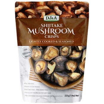 DJ&A  Shiitake Mushroom Crisps 225g