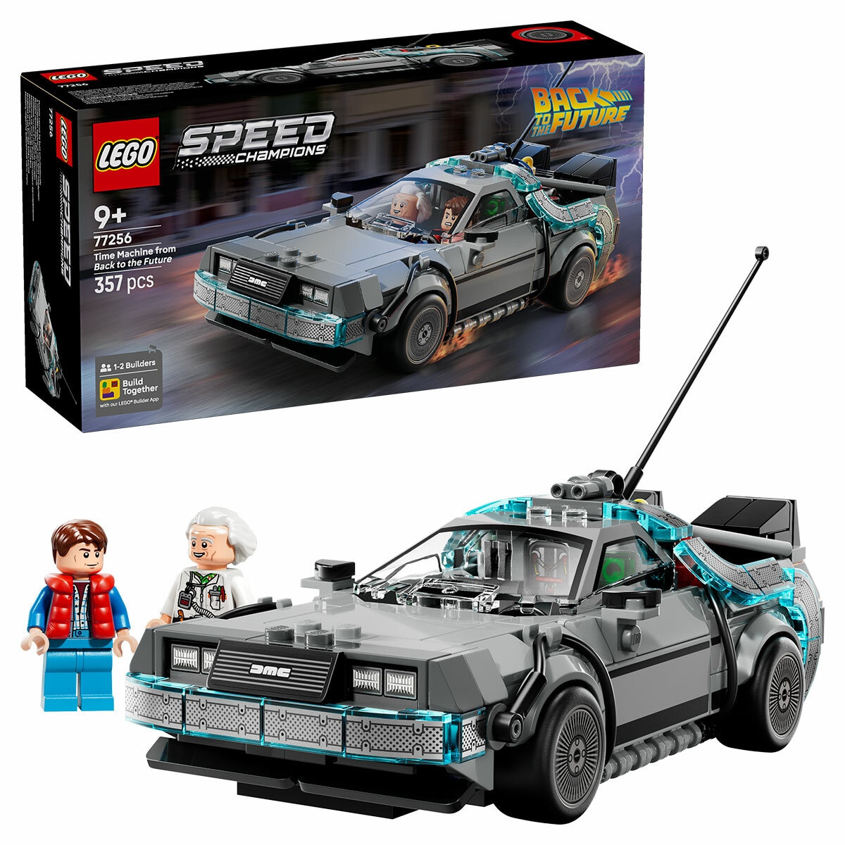 LEGO Speed Champions Time Machine from Back To The Future 77256 LEGO Speed Champions Time Machine from Back To The Future 77256