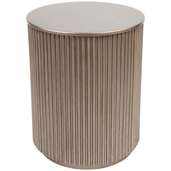 CAFE LIGHTING & LIVING Nomad Round Side Table, Antique Gold