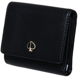 Kate Spade Polly Small Trifold Wallet - Black