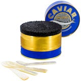 Black Pearl White Sturgeon Caviar Traditional Tin 500 gram