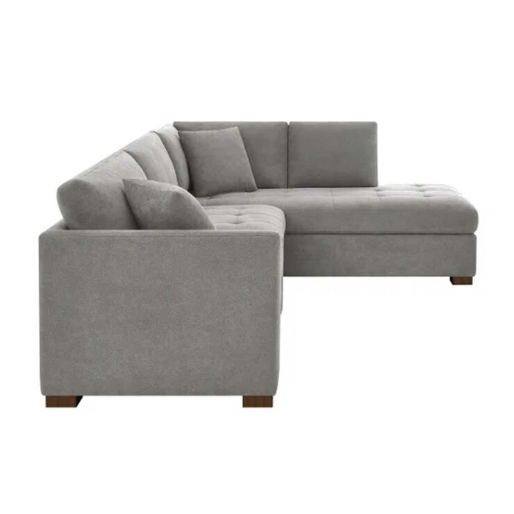 Thomasville Miles Fabric Sectional with Power Footrest