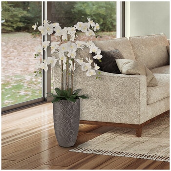 CGH Artificial Phalaenopsis Orchid Arrangement 1.2M White