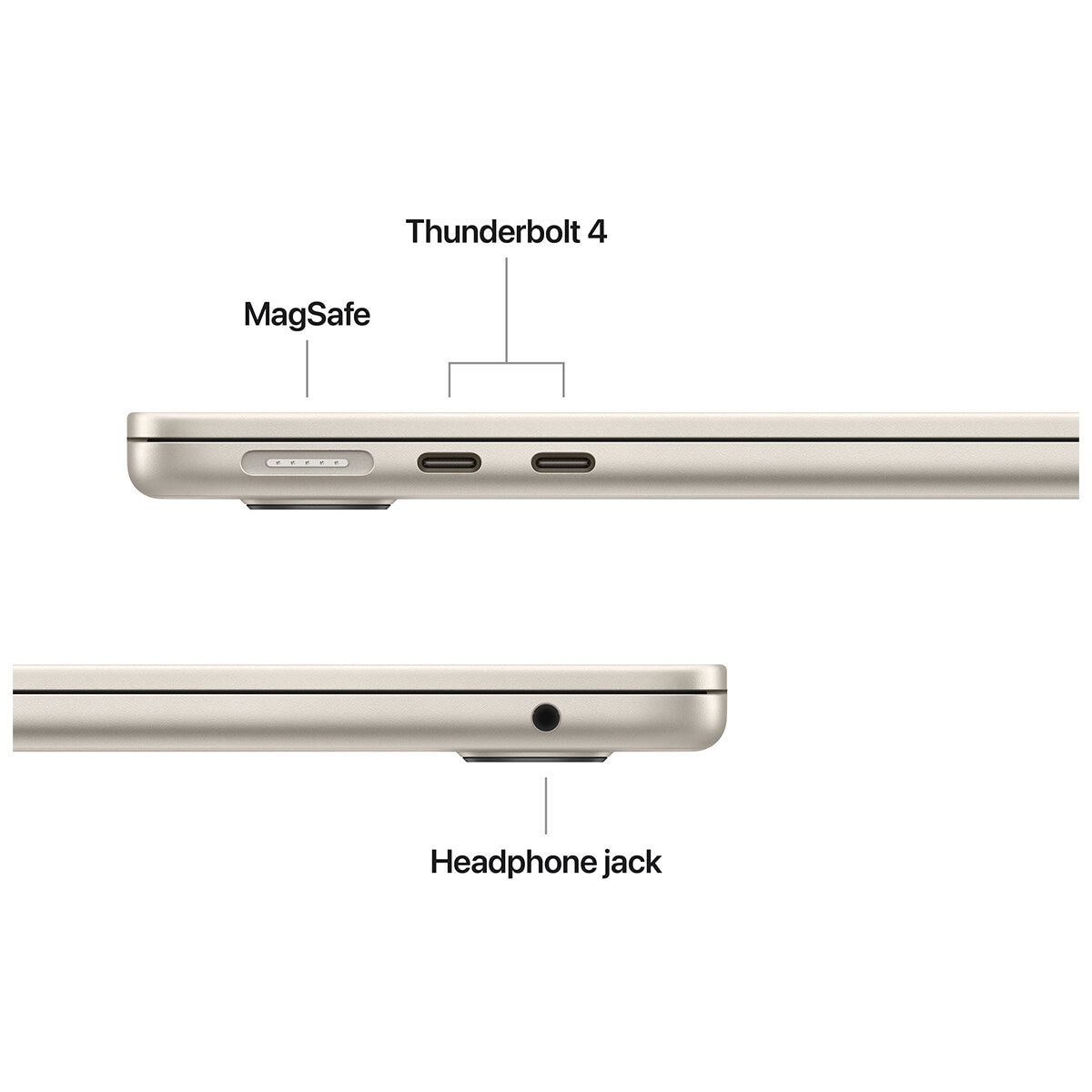 MacBook Air 13 Inch Apple M4 Chip Starlight