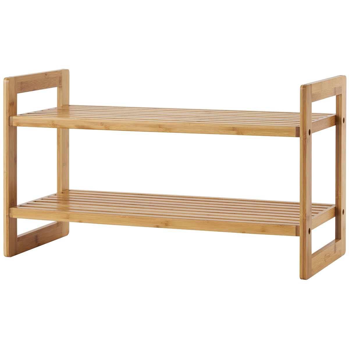 bamboo shoe shelf