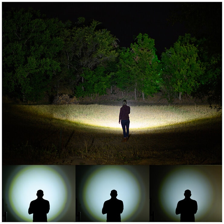 Lumen Dual Power Focusing Flashlight