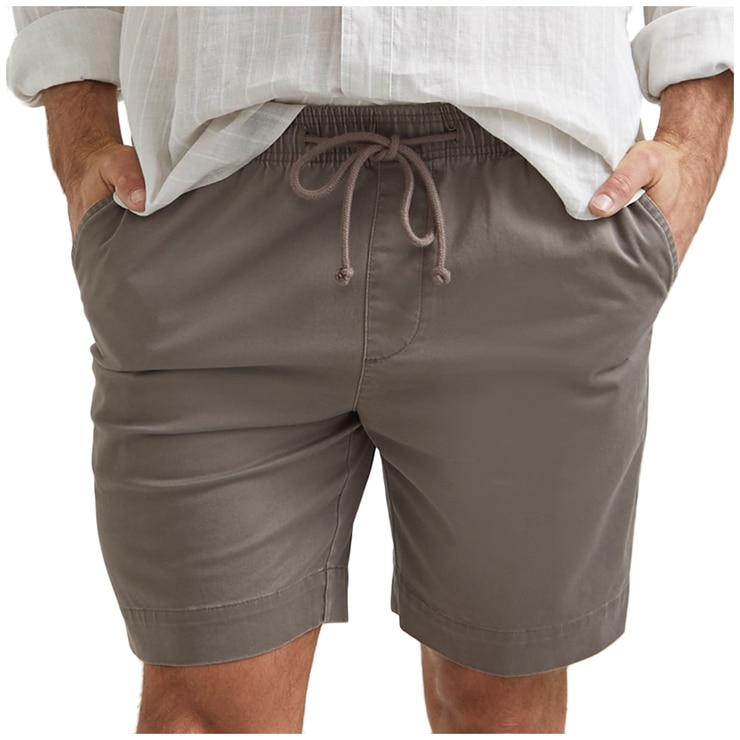 JAG Drawcord short - Olive JAG Drawcord short - Olive