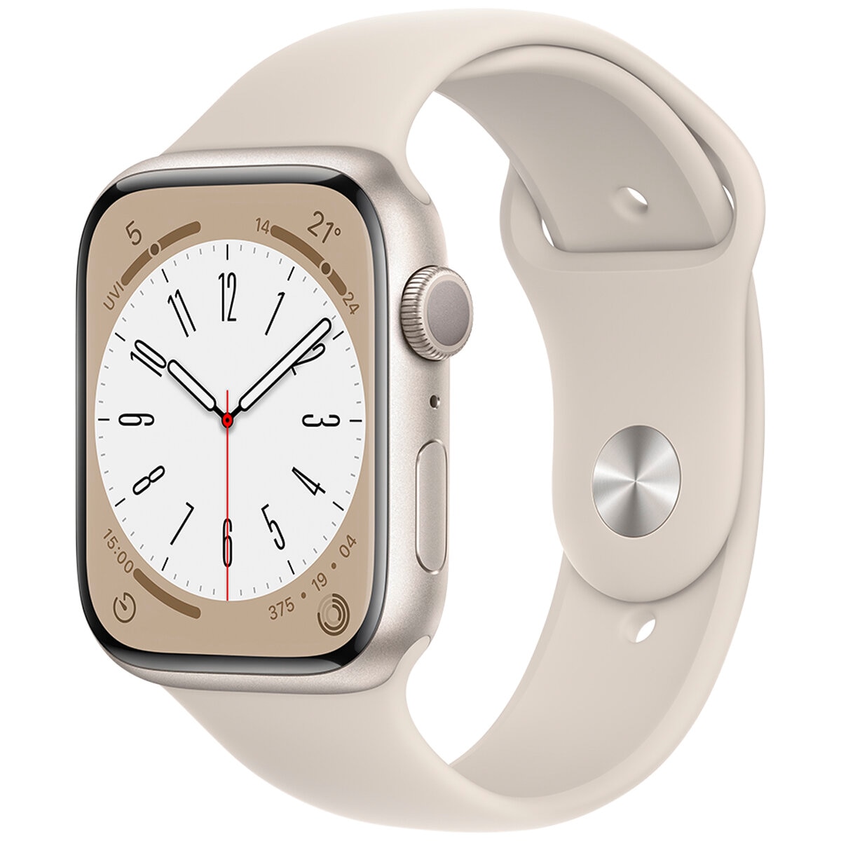 Apple Watch Series 8 GPS 45mm Midnight Aluminium Case with Midnight Sport Band