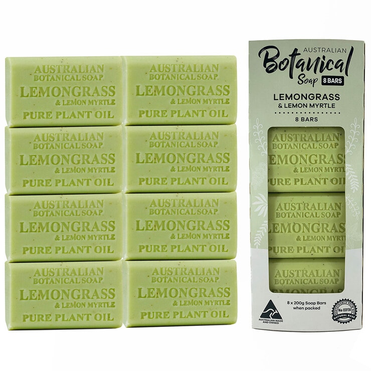 Australian Botanical Bar Soap 8 Pack