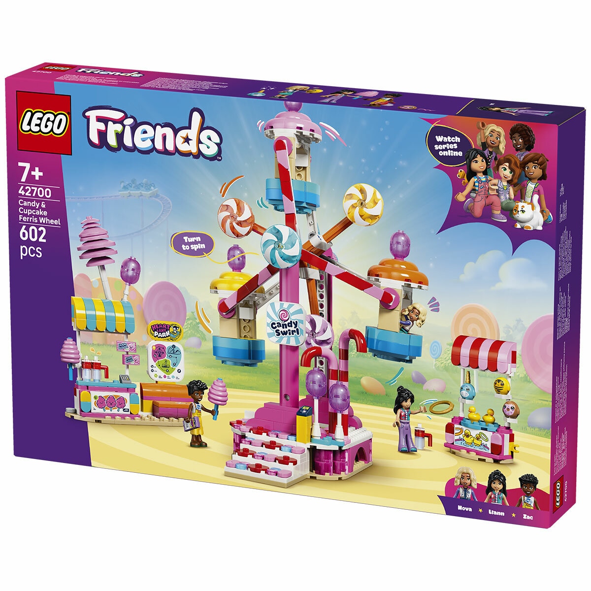 LEGO Friends Candy and Cupcake Ferris Wheel 42700