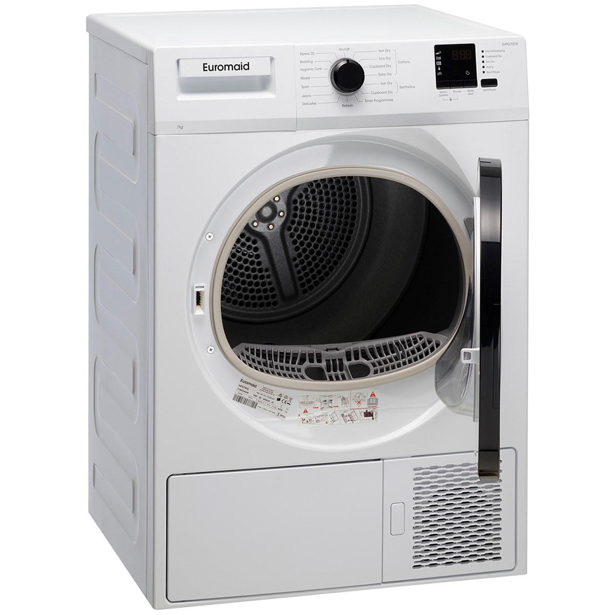 Euromaid 7kg Heat Pump Dryer EHPD700W