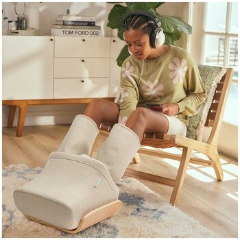 Homedics Luxe Compression Foot And Calf Massager FMS-502HGY