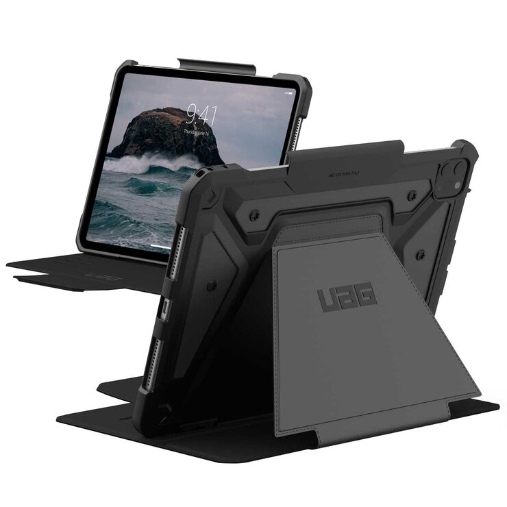 UAG Metropolis SE Apple iPad Pro M4 5th Gen Folio Rugged Case Black 124475114040 UAG Metropolis SE Apple iPad Pro M4 5th Gen Folio Rugged Case Black 124475114040