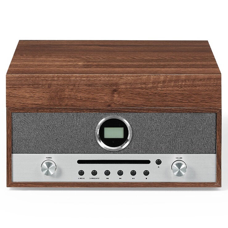 Crosley Nash 7-in-1 Vinyl Record Player Walnut