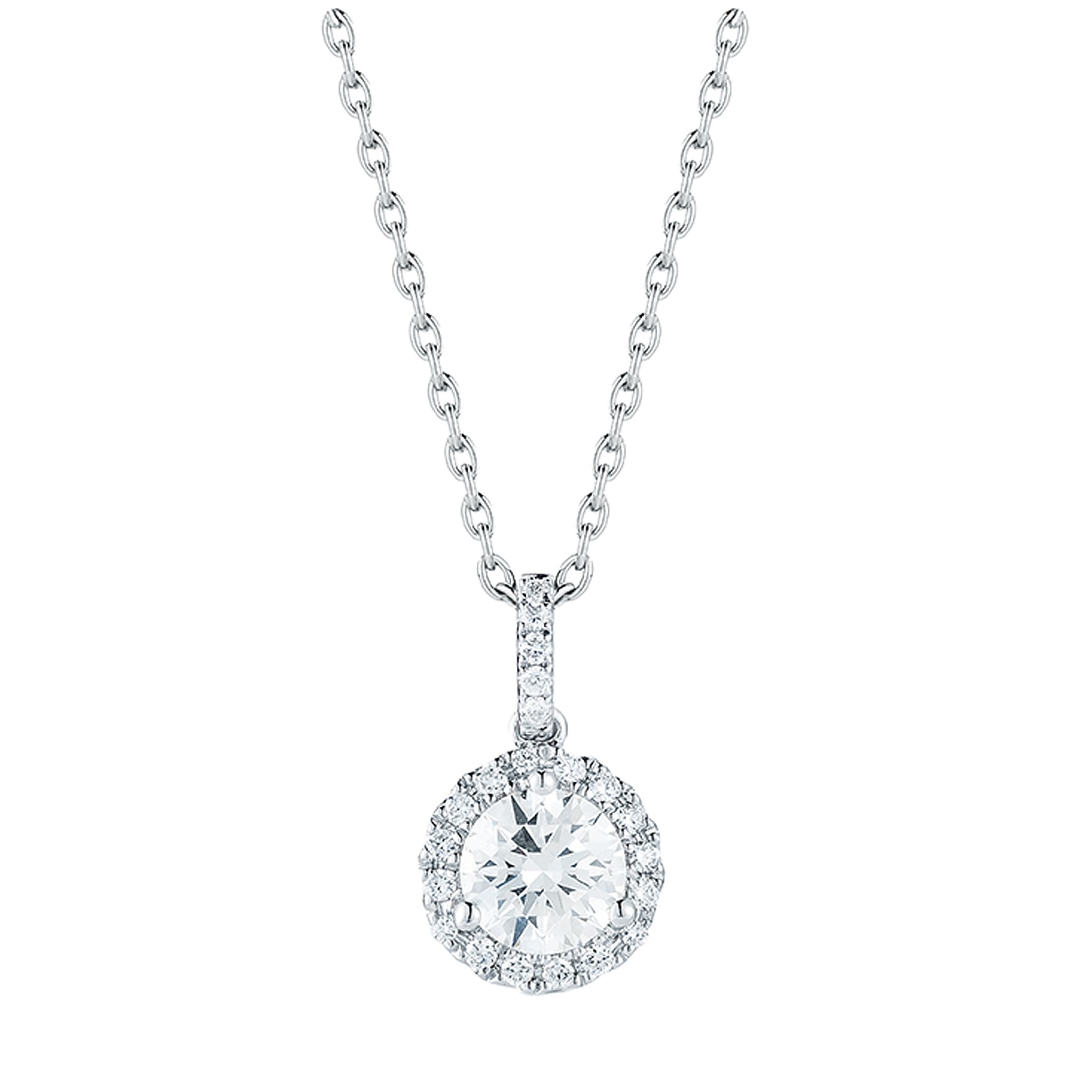1.65ctw Diamond Graduated Necklace