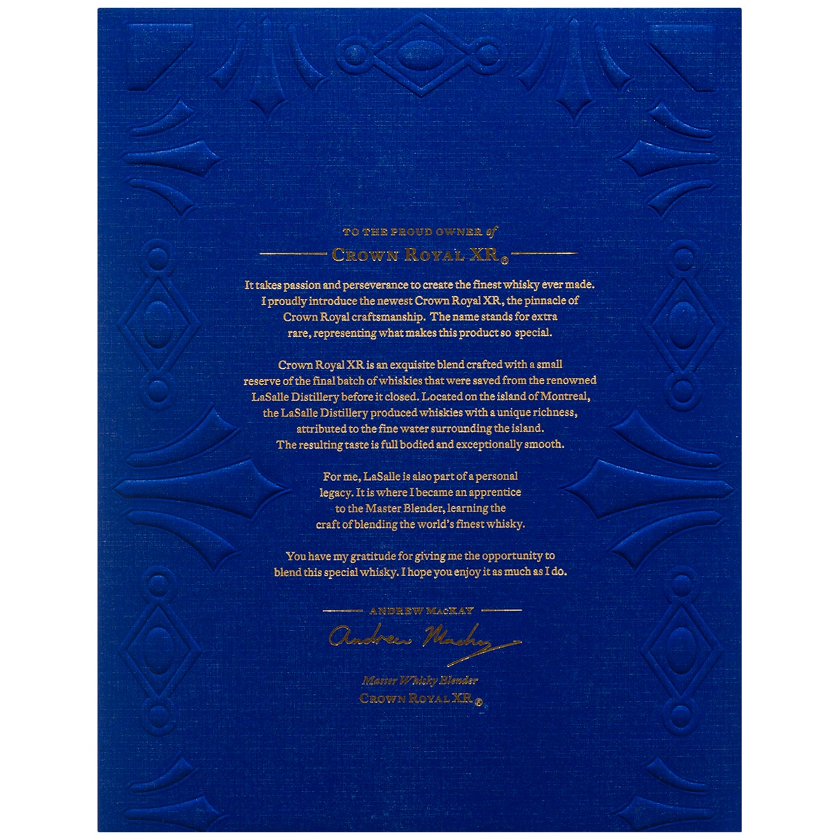 Crown Royal XR Extra Rare Canadian Whiskey 750ml