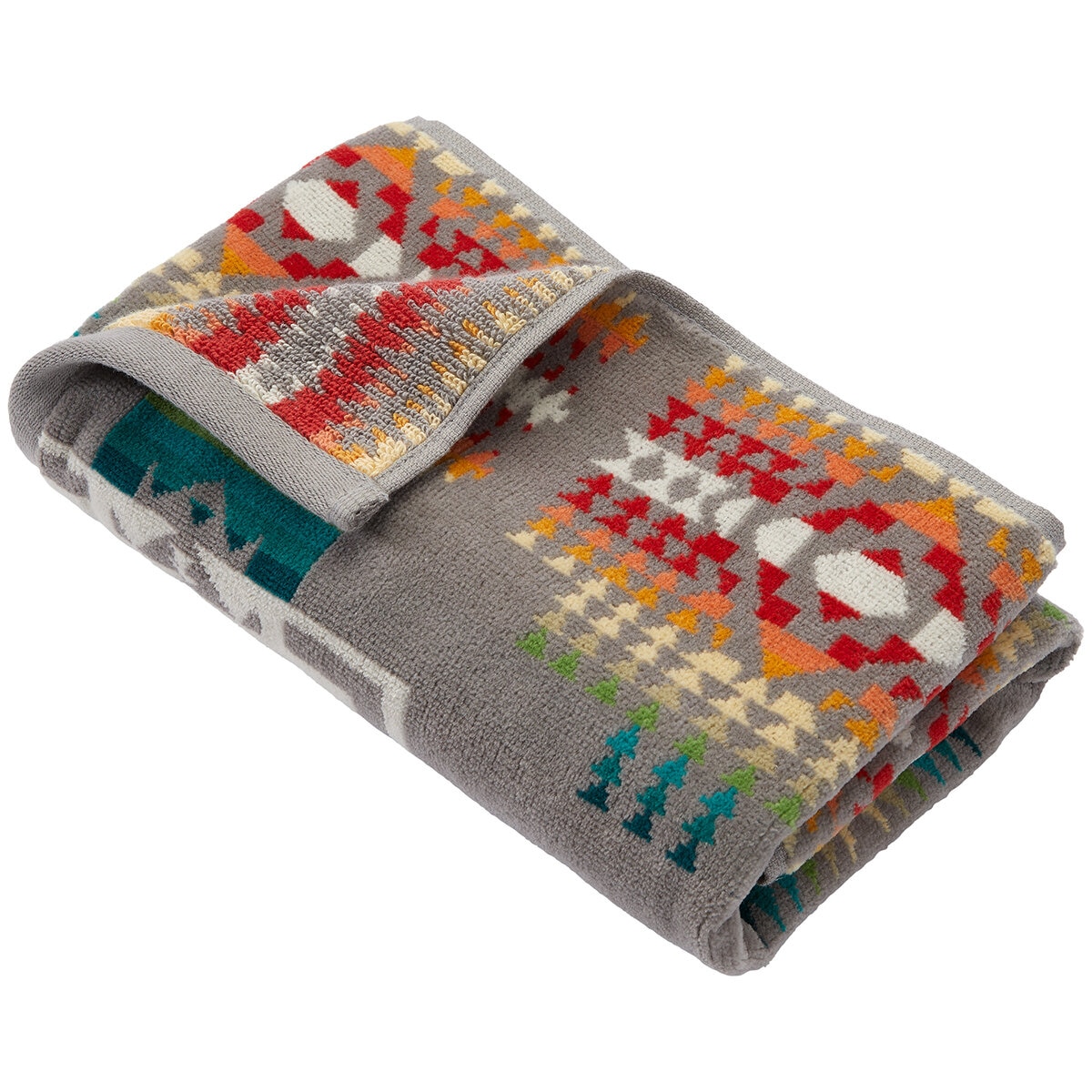 Pendleton Jacquard Hand Towel Grey