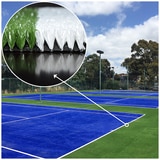 Urban Pro Tennis Court 34m x 16m artifical turf - Blue/Green