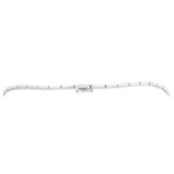 18KT White Gold 1.76ctw Round Cut Diamond Necklace