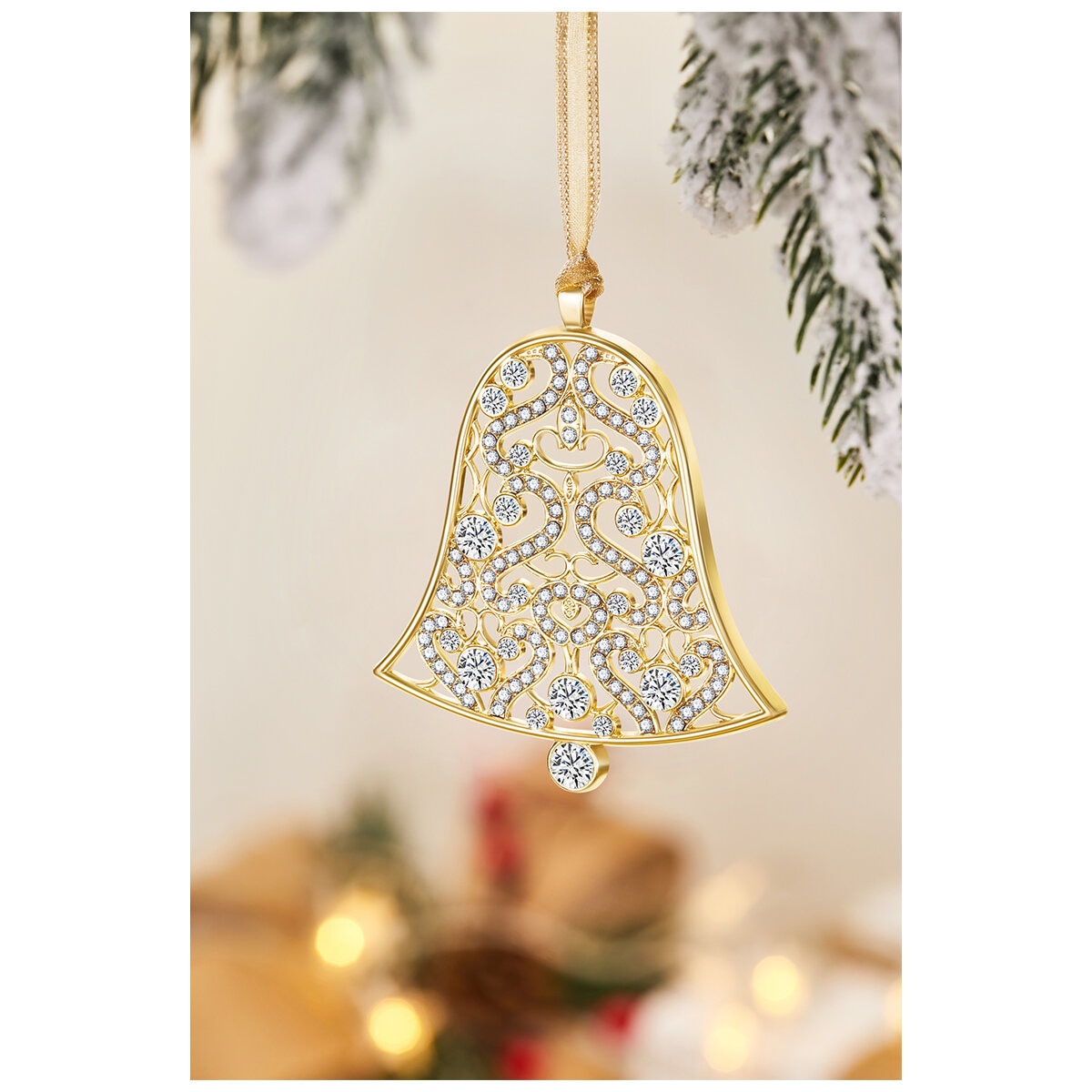 Mestige Luxury Ornament 10 Piece Gold