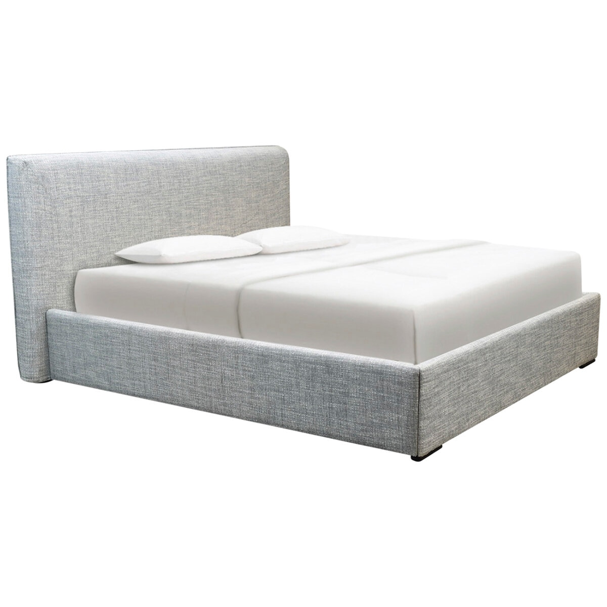 Moran Ora King Bedhead with Encasement and Slats Steel