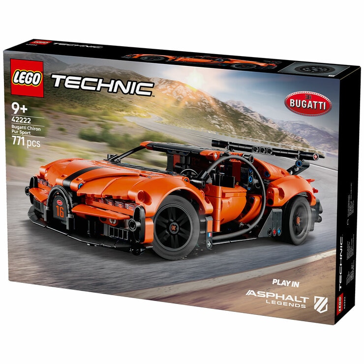 LEGO Technic Bugatti Chiron Pur Sport Hypercar 42222