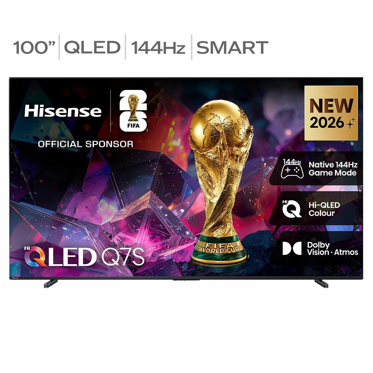 Hisense 100 Inch Q7S Hi-QLED 4K Smart TV 100Q7SAU Hisense 100 Inch Q7S Hi-QLED 4K Smart TV 100Q7SAU