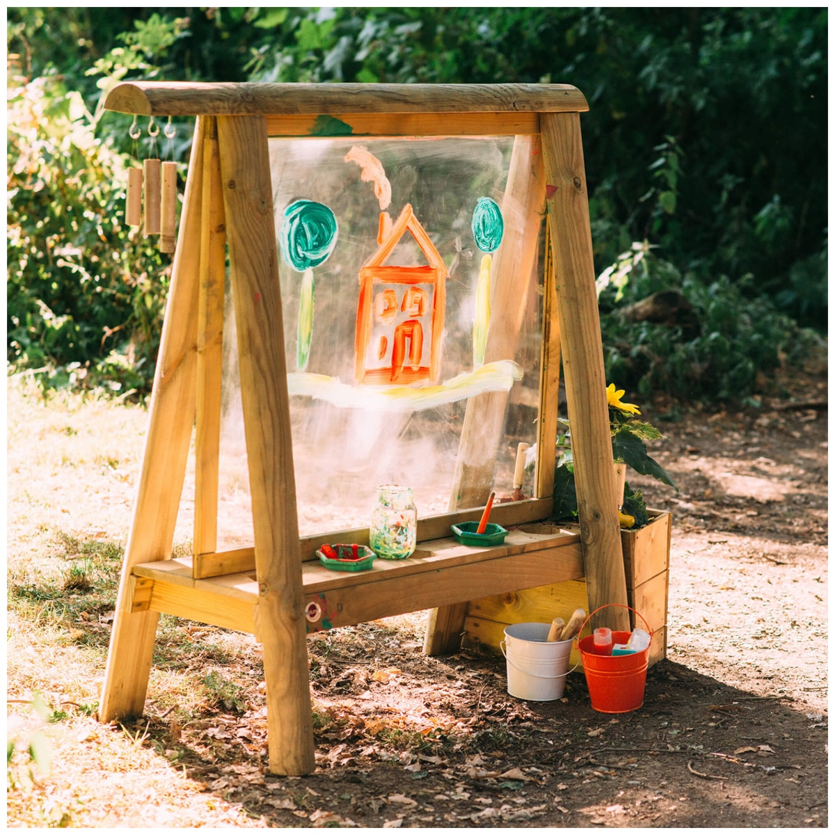 Plum Create & Paint Easel