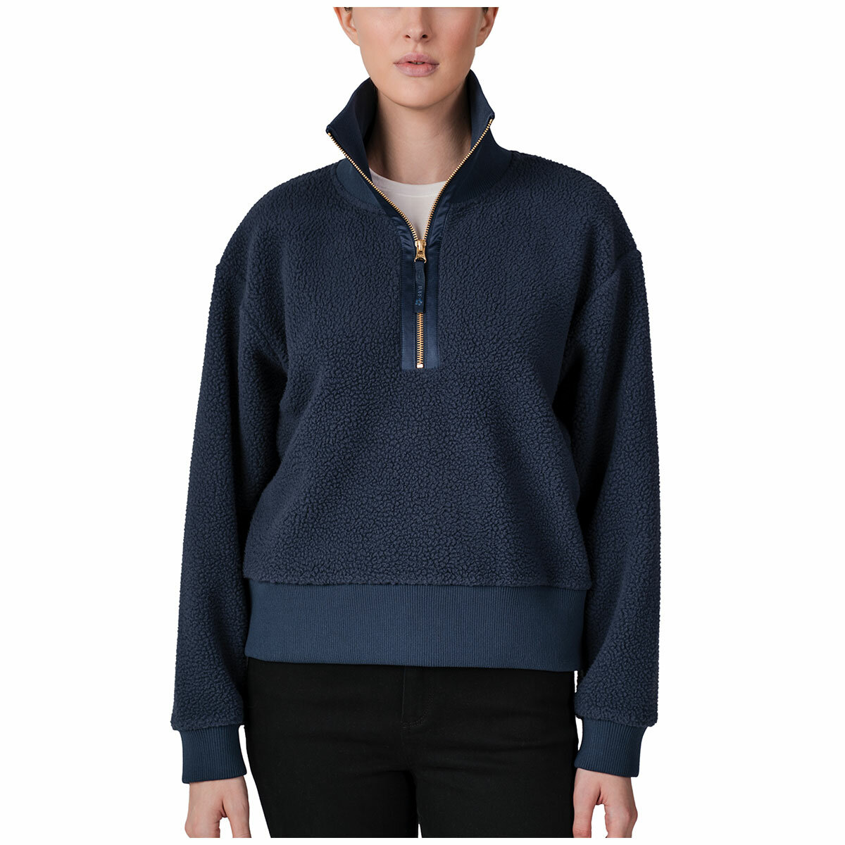 Tuff Women's Sherpa Half Zip Pullover