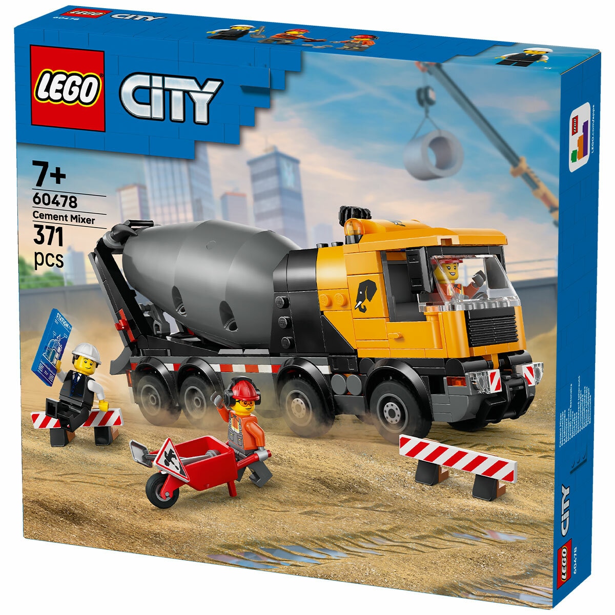 LEGO City Cement Mixer 60478
