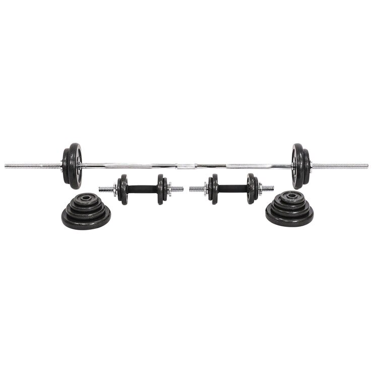 Pure Design Barbell and Dumbbell Set 50kg Costco Australia