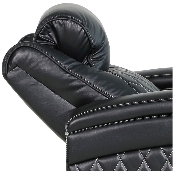 Valencia Home Theatre Oslo Edition 2 Seater Black