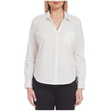 JACHS Girlfriend Cotton Shirt - White