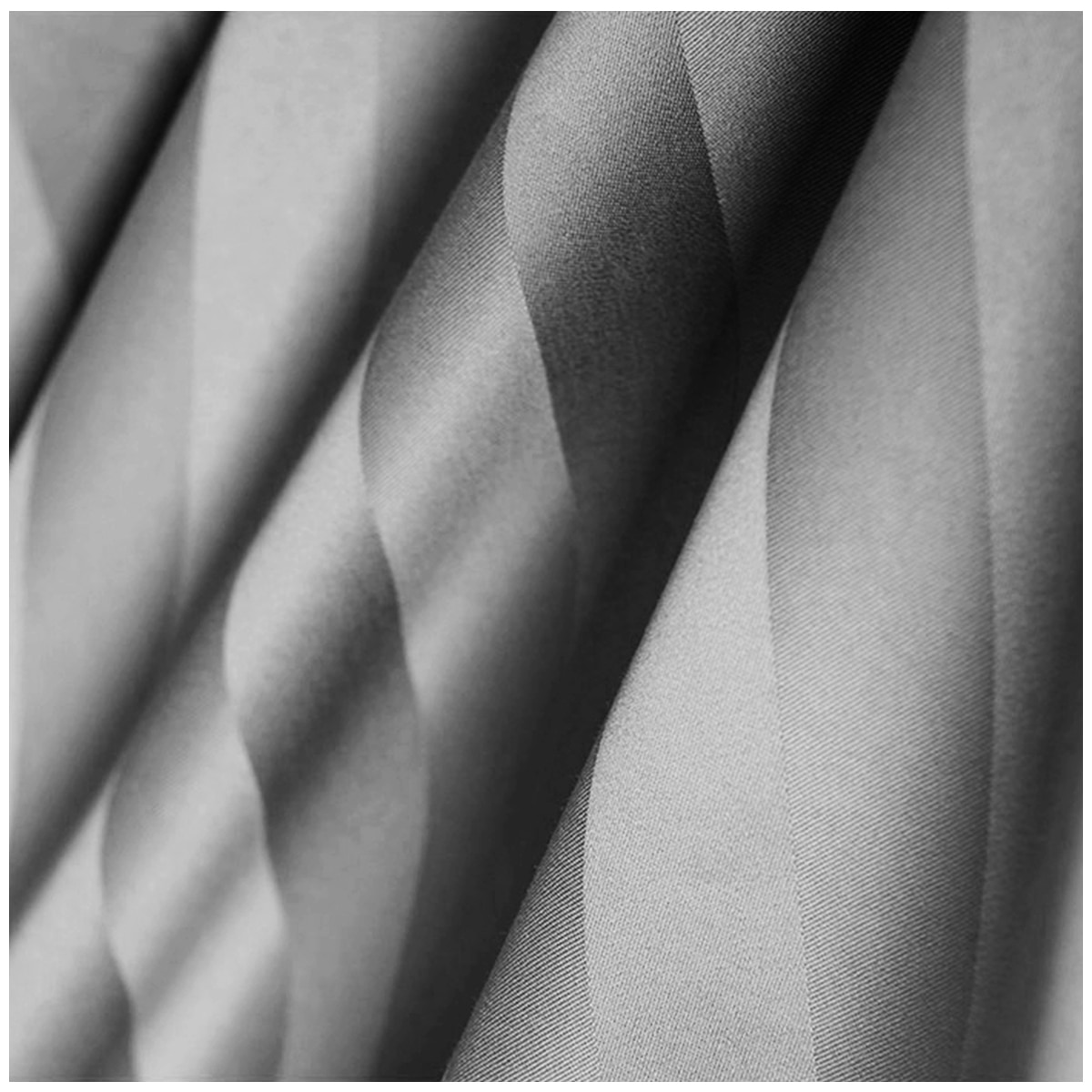Kingtex 1200TC Egyptian Cotton Sateen Stripe Quilt Cover Set Queen - Charcoal