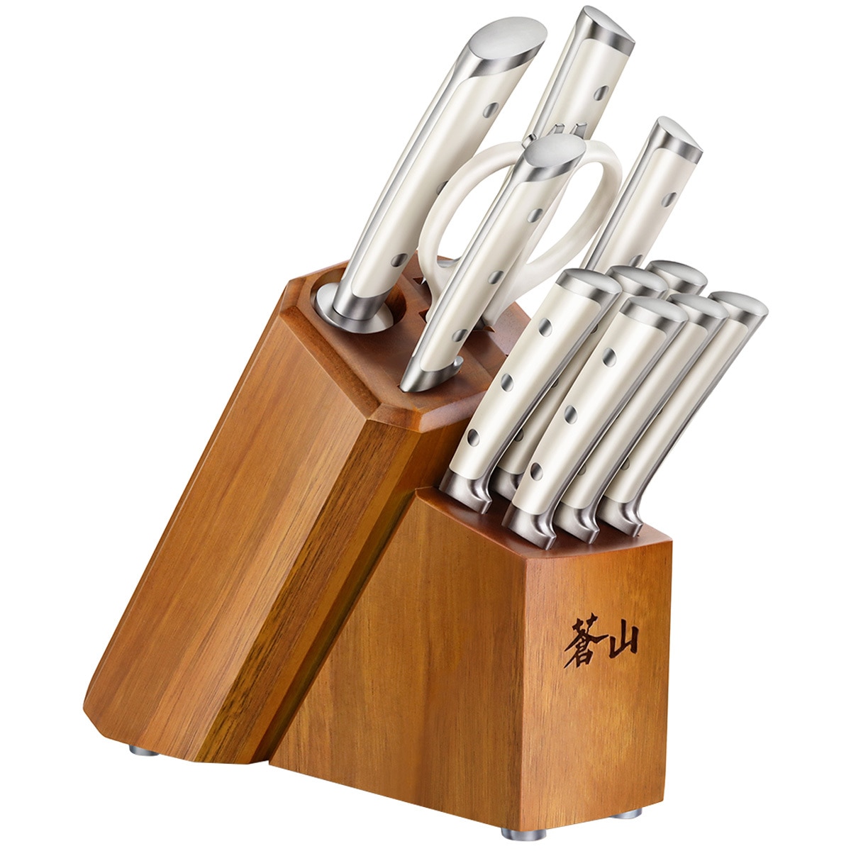 Cangshan S1 Series German Steel Forged 12-Piece Knife Block Set