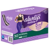 Always Active Discreet 5 In 1 Pads 30 Pack