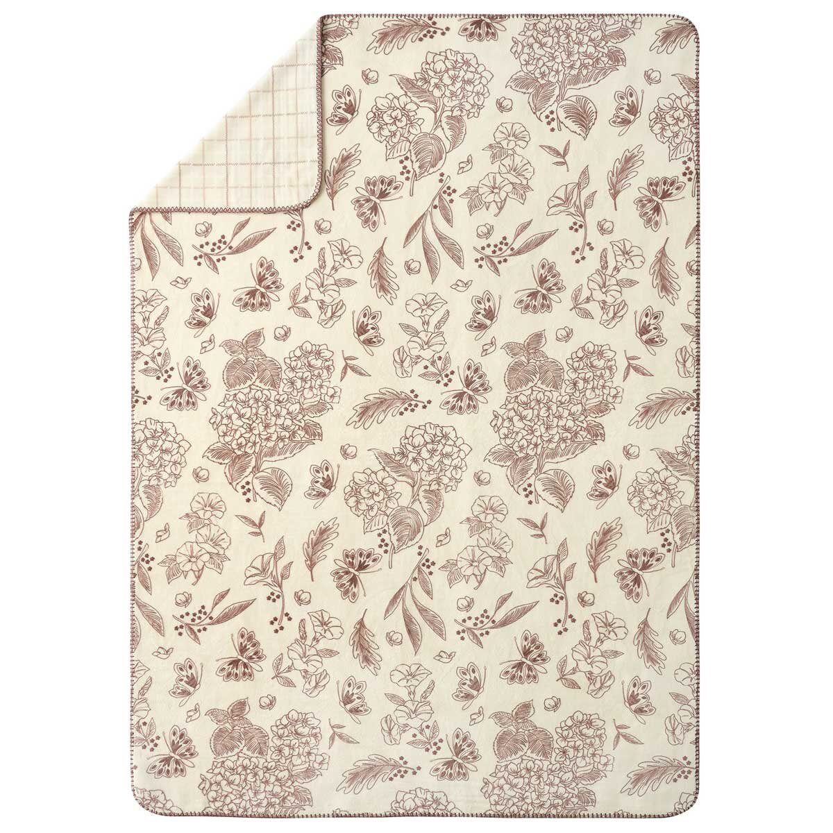 Casual Living Reversible Plush Throw 127 x 177cm Shelby