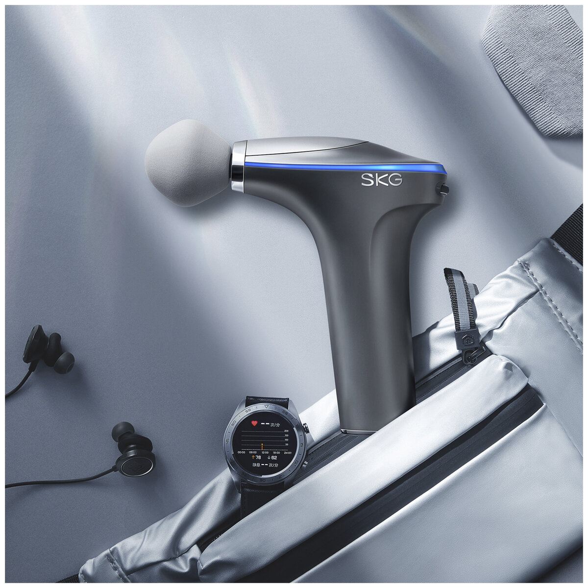 SKG X7 & F7 Portable Massager Combo with Hot Compress Function