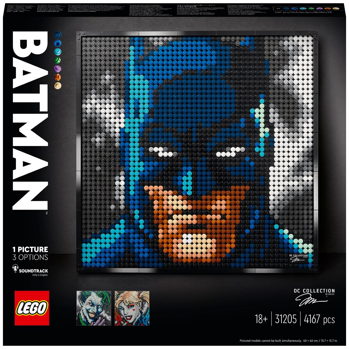 LEGO Art Jim Lee Batman Collection 31211
