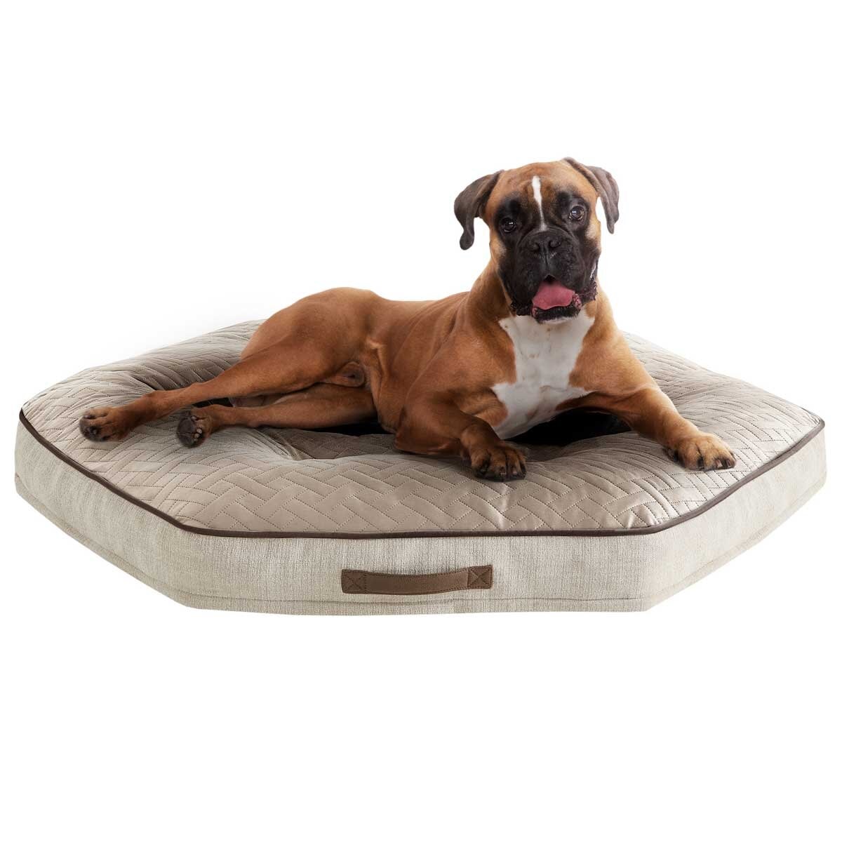 Kirkland Signature Hexagon Pet Napper Spring Creme Quilted